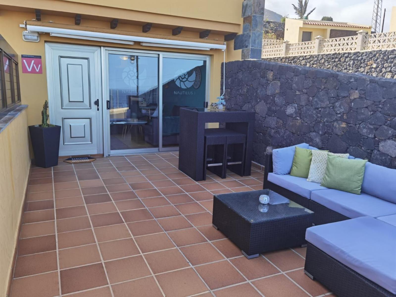 Апартаменты Nautilus I: Casa Con Terraza Y Vistas Al Mar Ла-Калета Экстерьер фото