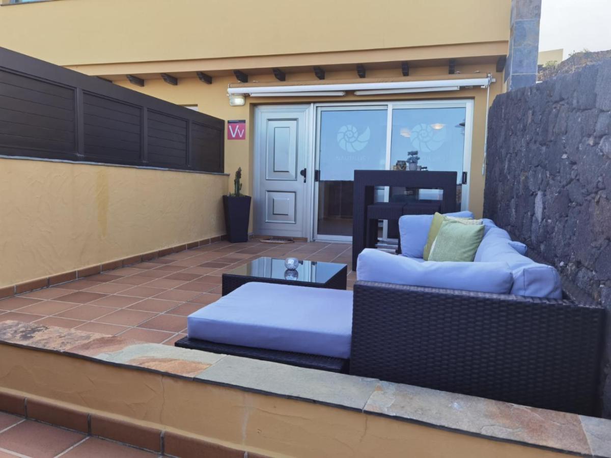 Апартаменты Nautilus I: Casa Con Terraza Y Vistas Al Mar Ла-Калета Экстерьер фото
